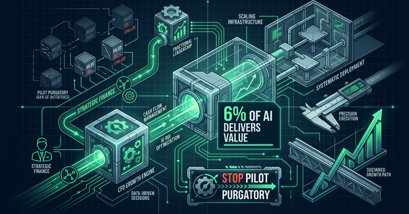 6% of AI Delivers Value: Stop Pilot Purgatory